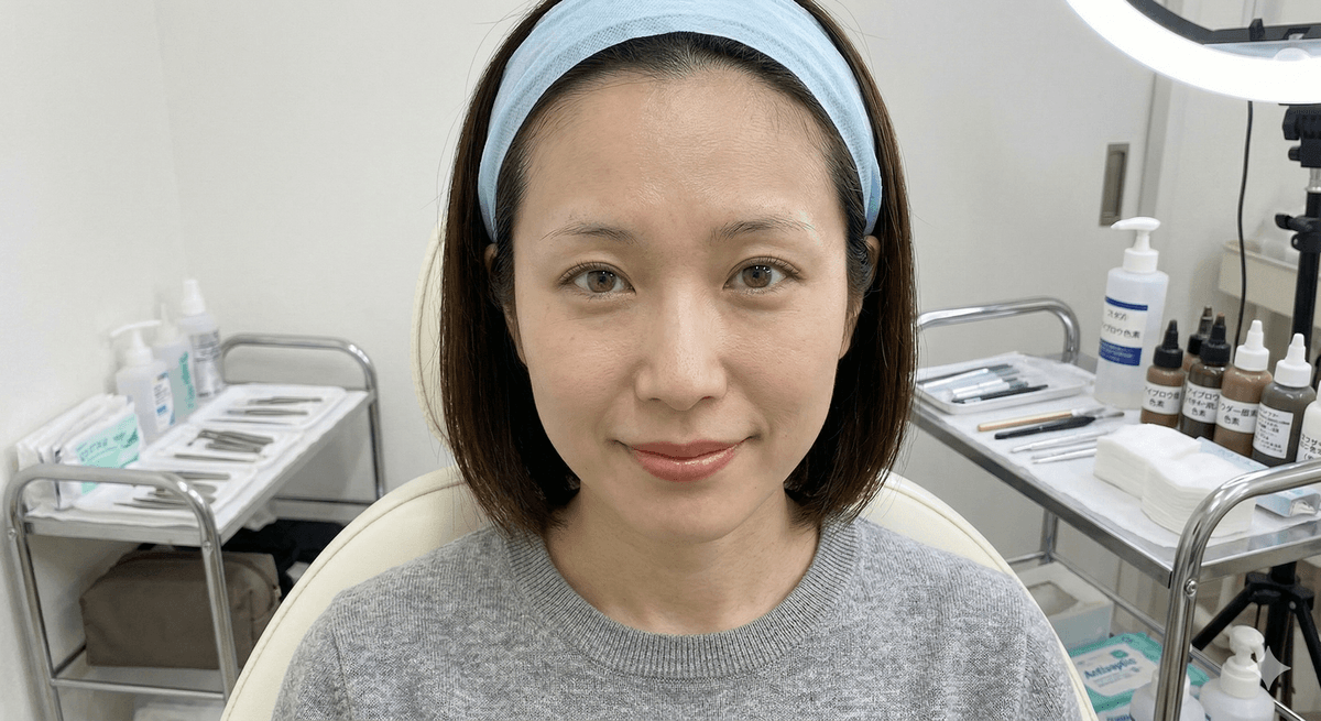 Powder Brow Case 施術前