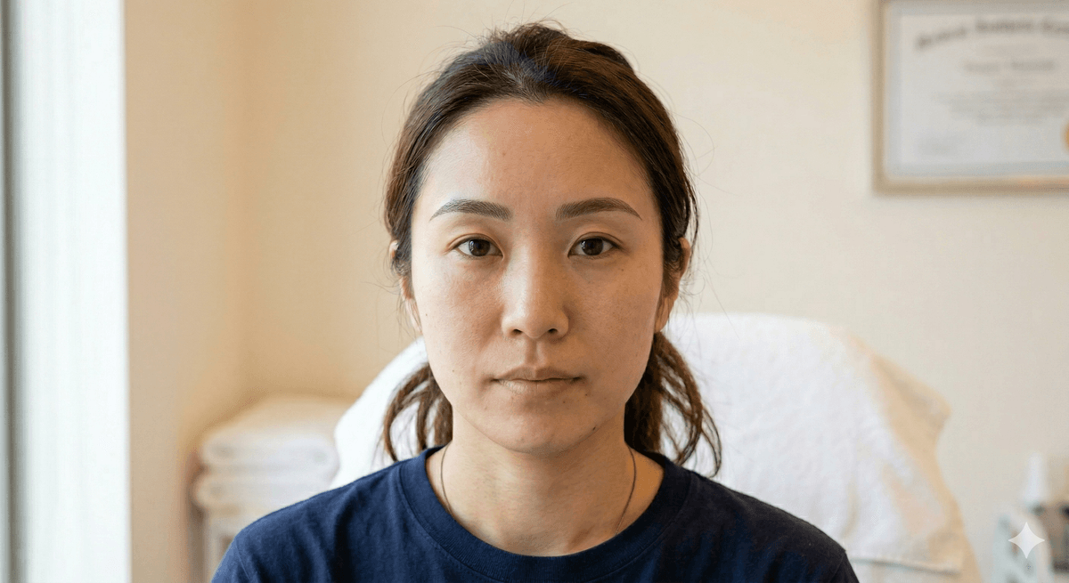 Eyebrow Microblading Refresh 施術後の写真